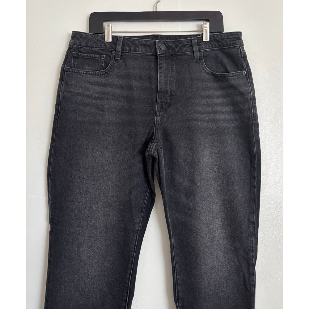 Black Magic American Eagle Mid Rise Stretch Skinny Jeans 14R - Picture 2 of 6